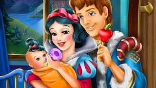 Disney Princess Snow White  Snow White Newborn Care amp Baby feeding [upl. by Yznyl]