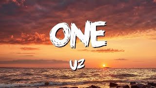 One  U2 Lyrics [upl. by Saiff]