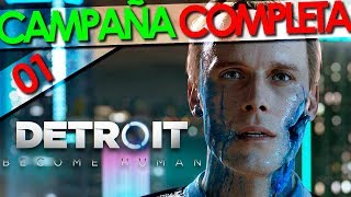 Detroit Become Human  Parte 1 en Español Latino  Campaña Completa 4k UHD [upl. by Yragerg]