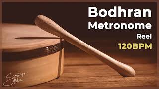 Bodhran Metronome  REEL  120BPM [upl. by Zeke]