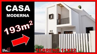 House Design  Modern House 2 Storey  193 sqm  4 Bedrooms ► MENDOZA HOUSE [upl. by Amelia]