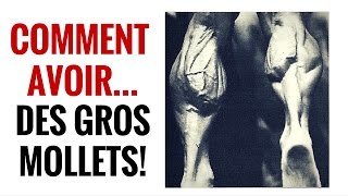 Musculation Comment avoir de gros Mollets [upl. by Reprah920]