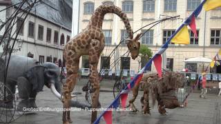 Impressionen  Puppentheater Zwickau feiert großes Eröffnungsspektakel [upl. by Ragas]