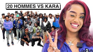 20 HOMMES VS 1 INFLUENCEUR  KARA DE FRENCHIE SHORE [upl. by Ormsby133]