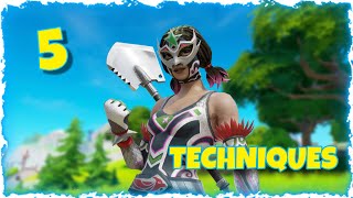 5 TECHNIQUES EN BUILD FIGHT POUR DEBUTANT SUR FORTNITE [upl. by Nhguav686]