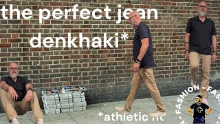 The Perfect Jean  Denkhaki in Athletic Fit Review [upl. by Aker]