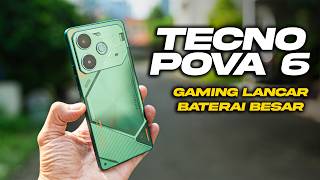 2 JUTAAN Baru Paling Gaming  Review TECNO POVA 6 Indonesia [upl. by Nojid]