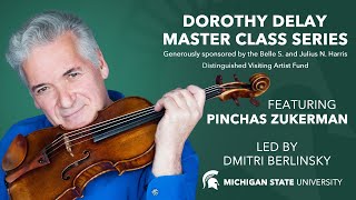 Pinchas Zukerman in an inspiring MasterClass [upl. by Shaver]