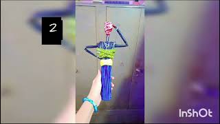 lets see my African doll collection homemade African dollshortsvideo craft diy diycrafts [upl. by Yancey]