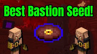 Bastion At Spawn  Minecraft Java Nether Update Seed [upl. by Hermia229]