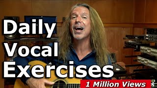 Free Vocal Warm Up Exercises  Daily Vocal Warm Ups  Vocal Tutorial  Ken Tamplin Vocal Academy [upl. by Lynnea590]