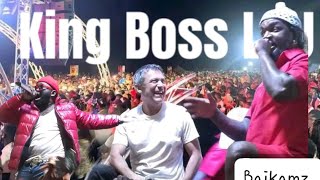 King Boss LAJ Colabo amp Nasser Ayoub Performance Beach Cafè Music Concert Freetown [upl. by Hayikaz]