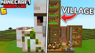 Transforming the VILLAGE in Minecraft Hardcore [upl. by Bronez]