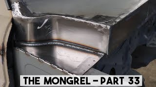 MORE SHEET METAL FABRICATION ON THE 59 FORD BODY MX5 MIATA [upl. by Fairfield]