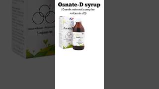 OsnateD Syrup Benefits and Uses in UrduHindi [upl. by Rodolph]