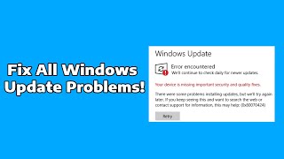 Fix All Windows Update Problems Stuck on 0 in Windows 11  How To [upl. by Dusty]