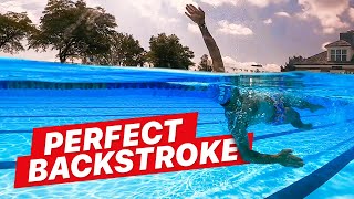 How to Swim Backstroke with Perfect Technique [upl. by Veradia]