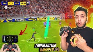 How To Play eFootBall 2024 Mobile with the GamePad Config  Pes 24 Gamepad X3 joystick [upl. by Zoi]