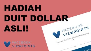 Cara Mendapatkan Saldo Paypal Gratis dari Facebook Viewpoints [upl. by Ysus]