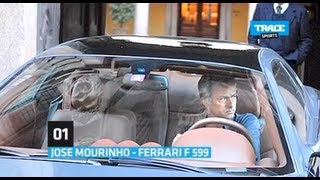 Jose Mourinho Car Collection [upl. by Bea]