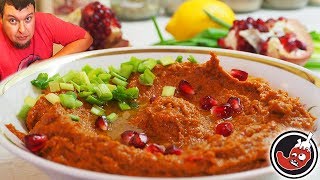 Мхаммара Muhammara  вкуснейший соусдип из печеного перца с грецкими орехами И отчет по перцам [upl. by Therese900]