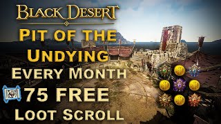 BDO  Pit of The Undying  Quick Guide  Free CombatSkill Exp Transfer Scroll [upl. by Niklaus]