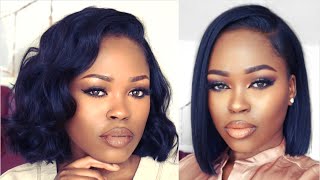 DIY Blunt Bob With A Customized Hairline Frontal WIg [upl. by Yahsram556]