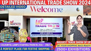 UP International Trade Show 2024  Festive Shopping at Amazing Discounts  India Expo Mart Noida [upl. by Ellennej]