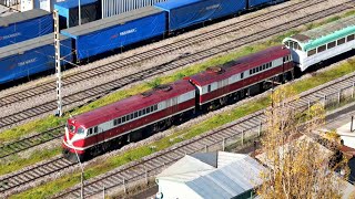 TREN TEMUCO  SANTIAGO POR LAJA Y SAN ROSENDO [upl. by Akerdna]