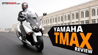 Yamaha TMax Test Ride Review – Indonesia  OtoRider [upl. by Licec]