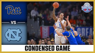 Pitt vs North Carolina Condensed Game  2024 ACC Men’s Basketball Tournament [upl. by Comras]