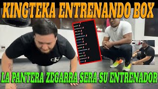 PRIMER ENTRENAMIENTO DE BOX KINGTEKA DECIDIDO A ENTRENAR🔥🔥 PANTERA ZEGARRA SERA EL ENTRENADOR😱😱 [upl. by Ytirahc]