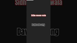 dawood song sidhu moose wala ringtine [upl. by Llenal]