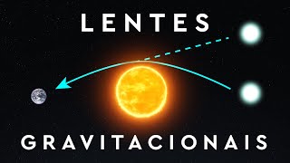 Lentes Gravitacionais Explicadas [upl. by Crispin984]