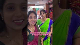 CUSTOMER REVIEW sreesaisilksnanganallur1987 sareein60seconds 1minsaree onlineshopping saree [upl. by Trebor470]