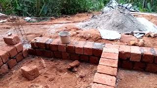 beautifull laterite stone foundation work [upl. by Kahlil586]