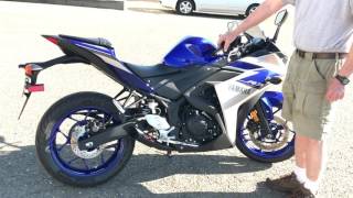 NEW Coffmans Exhaust Yamaha R3 DeCAT Sound Test [upl. by Mathi]