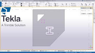 Astuce Tekla Structures  Macro  Décalage [upl. by Eyahc]