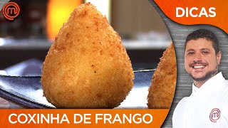 COXINHA com Raul Lemos  DICAS MASTERCHEF [upl. by Anne-Marie998]