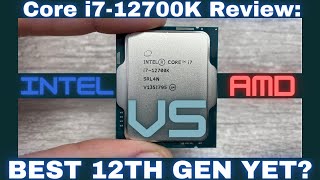 INTEL CORE i712700K REVIEW RYZEN 7 5800X KILLER [upl. by Triley]