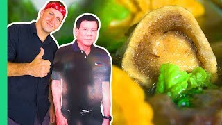 Presidential Food Tour Duterte’s Favorite Carendaria and the MOST UNIQUE food in Davao [upl. by Yrogreg154]