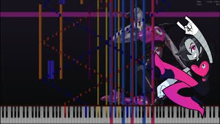 UNDERTALE  CORE w 265000 Notes Black MIDI [upl. by Lonee]