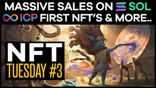 Booming Solana NFT Sales amp New P2E Games [upl. by Nonnel]