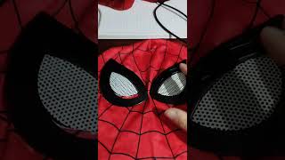 como melhorar sua máscara do HomemAranha cosplay Cosmaker Dica aranhaverso [upl. by Eleph]