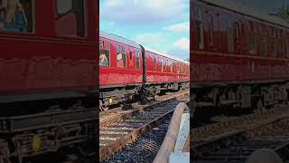 Ivatt 2MT Arrives At Aviemore shorts [upl. by Leahcimnhoj]