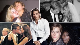 Who’s Dated Brad Pitt Every Girlfriend He Has Dated [upl. by Nawuq]