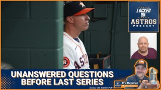 Astros using last series to answer questions for playoffs [upl. by Kelwin]