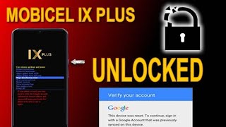 Mobicel IX plus unlock instructions without computer 2024 [upl. by Healy]