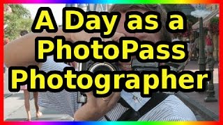 A Day as a Photo Pass Photographer at Magic Kingdom  Ep 55 Confessions of a Theme Park Worker [upl. by Treboh]