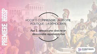 HGGSP PREMIÈRE La démocratie directe et la démocratie représentative [upl. by Wager]